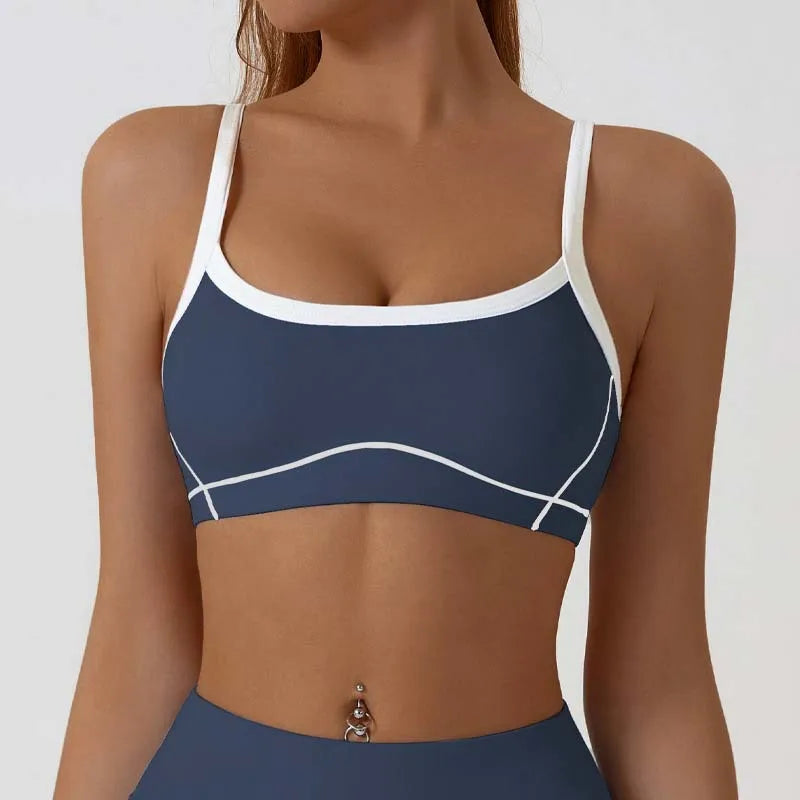 Women's Crop Top and Bottoms Workout Set
