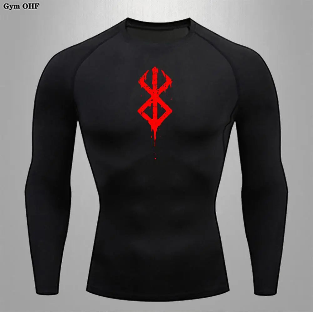 Fitted Crew Neck Short Sleeve Compression T Shirt
