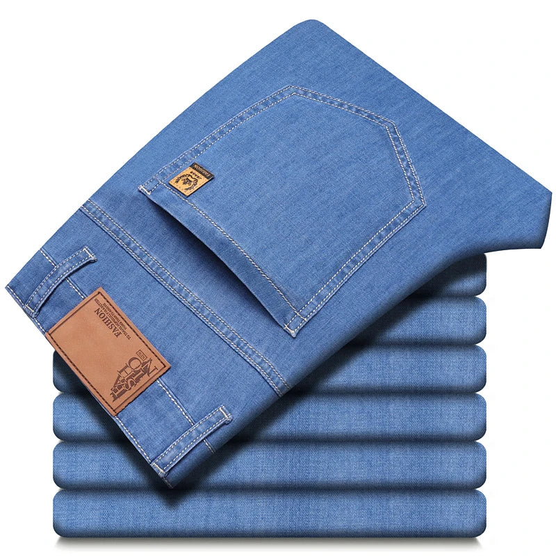 Men's Slim Fit Denim Jeans for Casual Everyday Wear