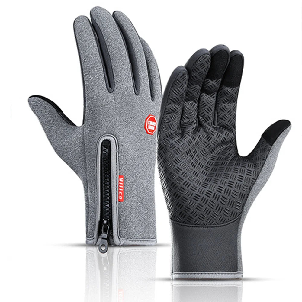 Full Finger Outdoor Gloves with Shaped Wrist Cuffs
