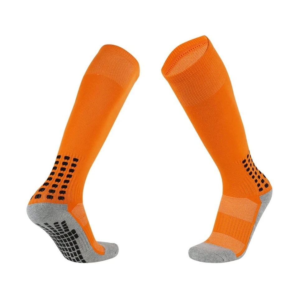 Striped Cuff Football Socks with Adult and Child Size Options