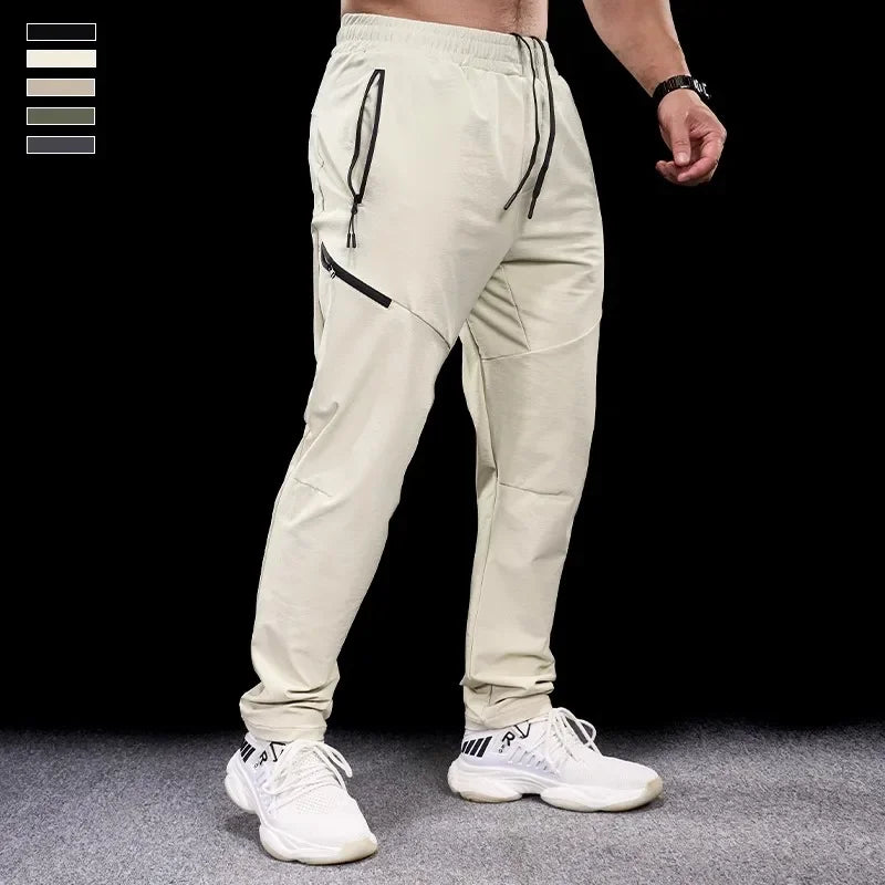Full Length Drawstring Waist Casual Running Jogger Pants