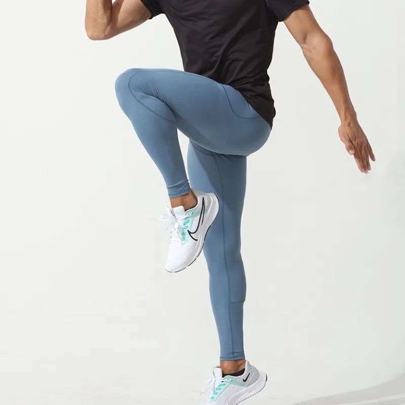 Men's Pocket Training Leggings for Gym and Running