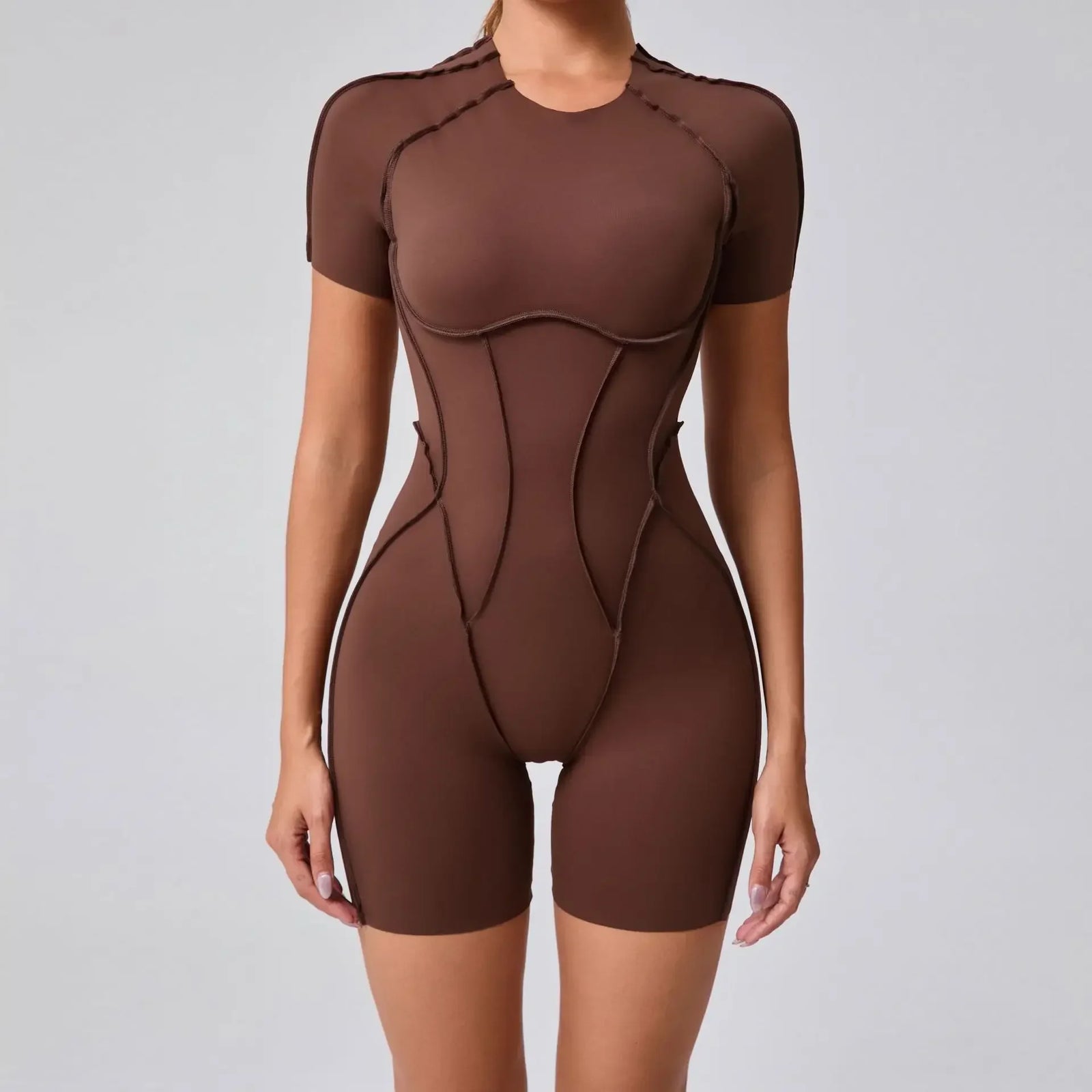 Women's Contour Seam Workout One Piece in Short and Long Leg Styles