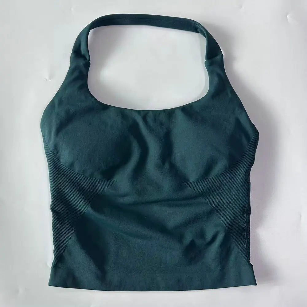 Women's Halter Neck Longline Tank Top