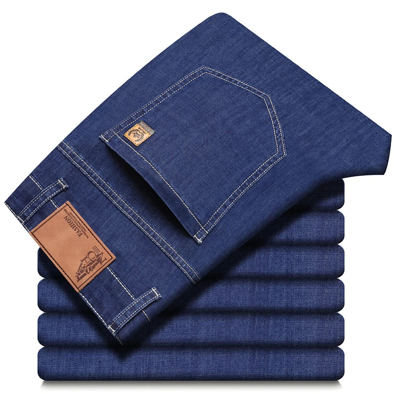 Men's Slim Fit Denim Jeans for Casual Everyday Wear