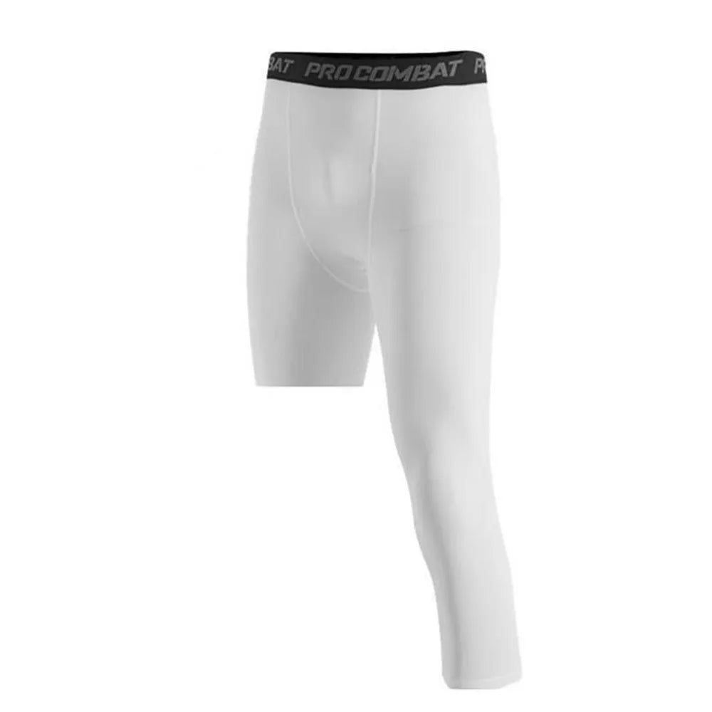 Men's Fitted Training Shorts and Leggings with Multiple Length Options