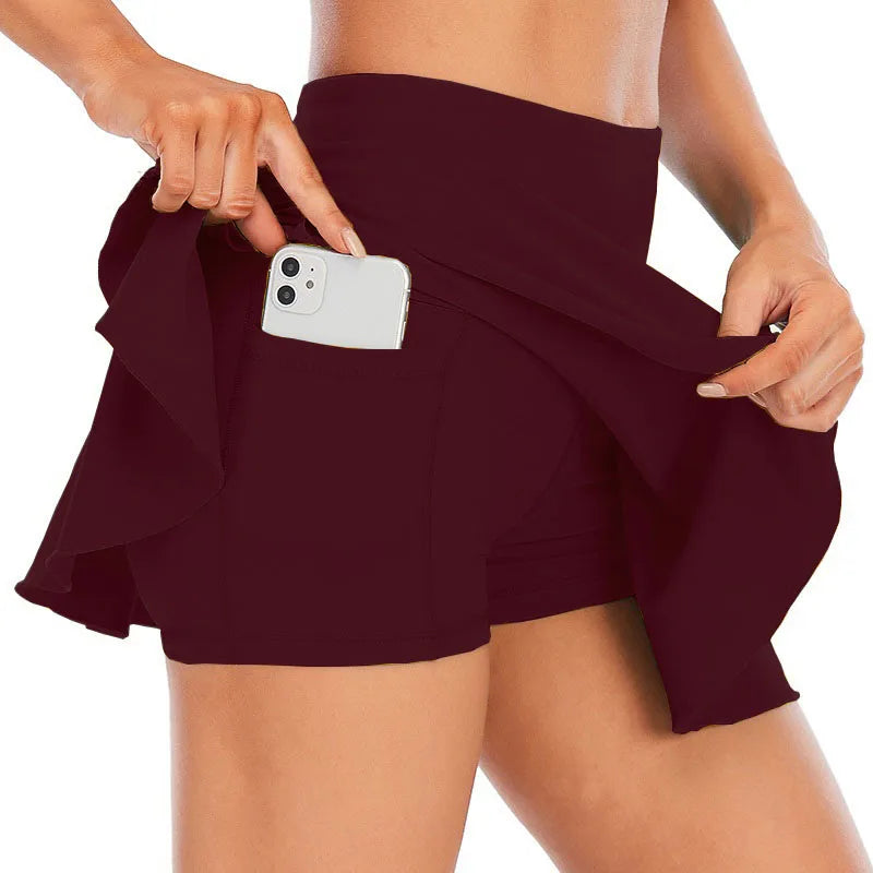Women's Pleated Tennis Skort