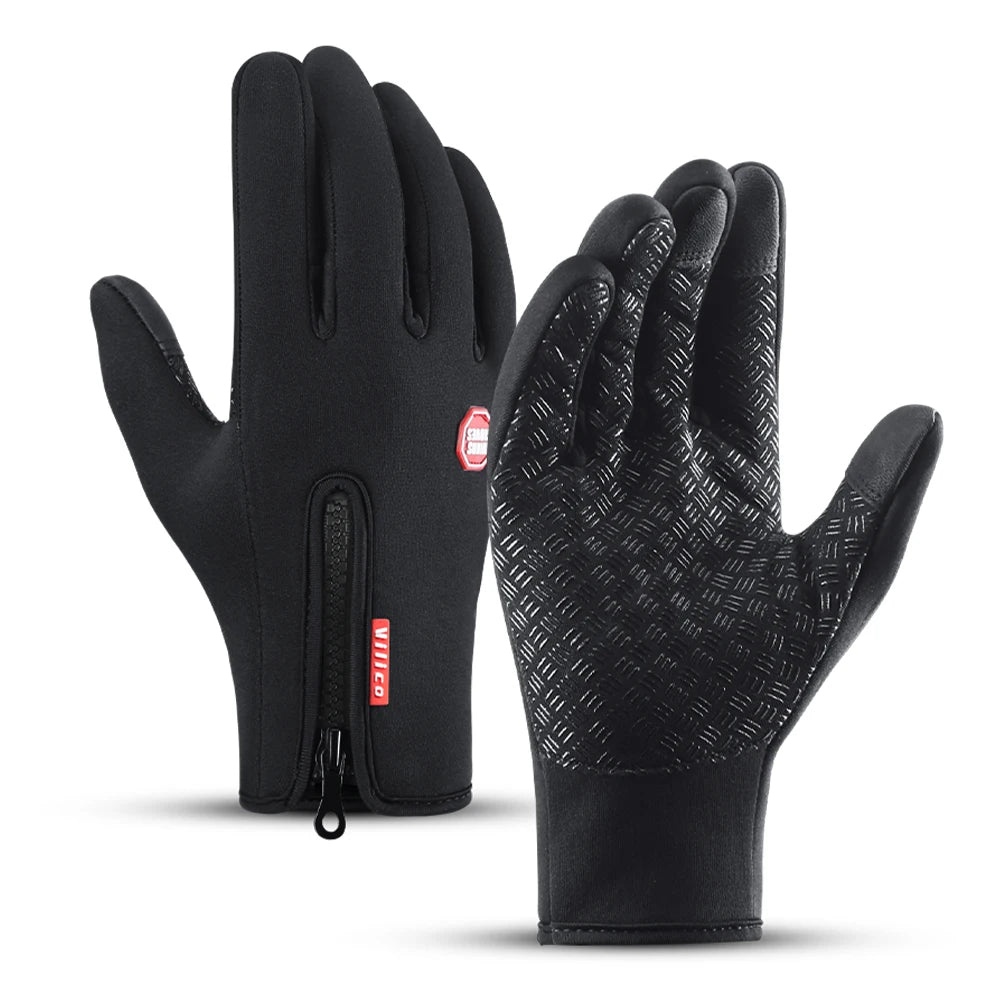 Full Finger Outdoor Gloves with Shaped Wrist Cuffs