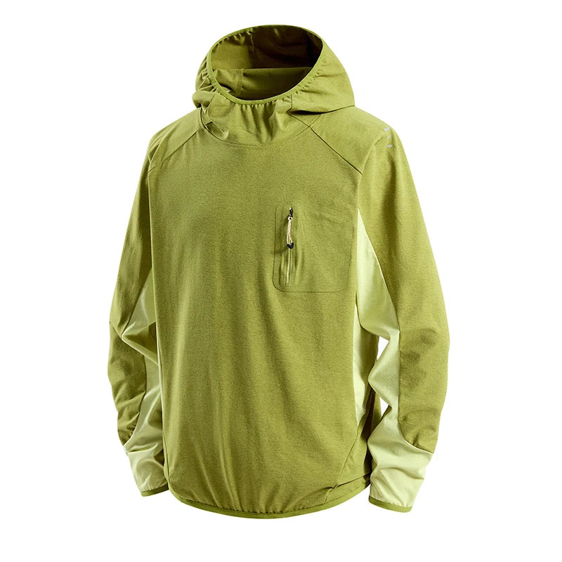 Unisex Quick-Dry Sun Protection Hiking Hoodie Jacket