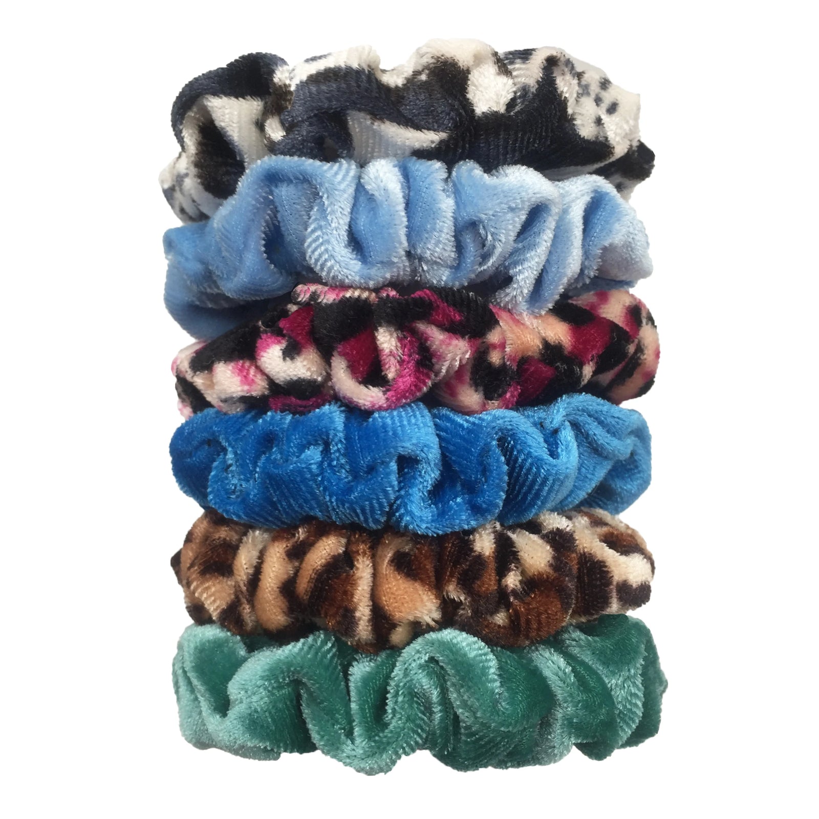 Fabric Scrunchie Elastic Hair Band for Ponytail and Bun Styling