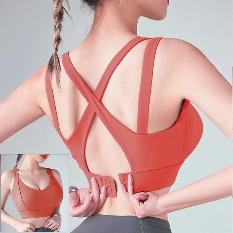 Women's Cross-Back Sports Bra
