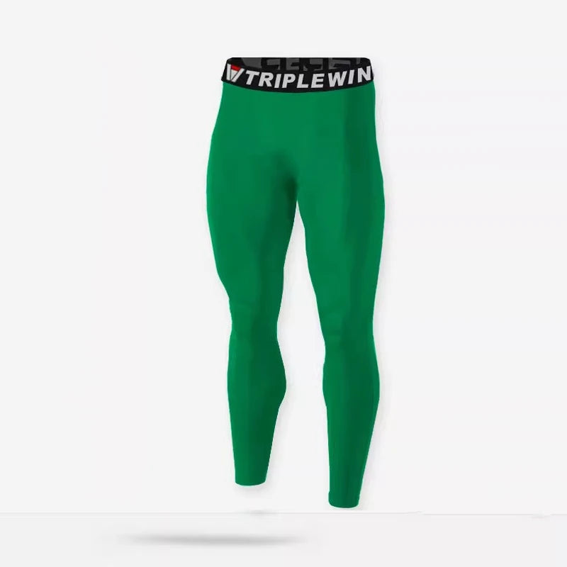 Men's Fitted Training Leggings for Gym and Running