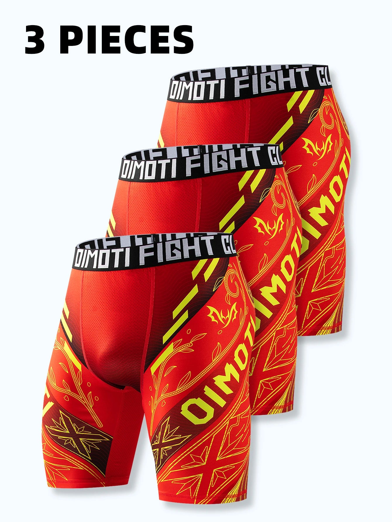 Men's Fitted Training Shorts for Gym and Running