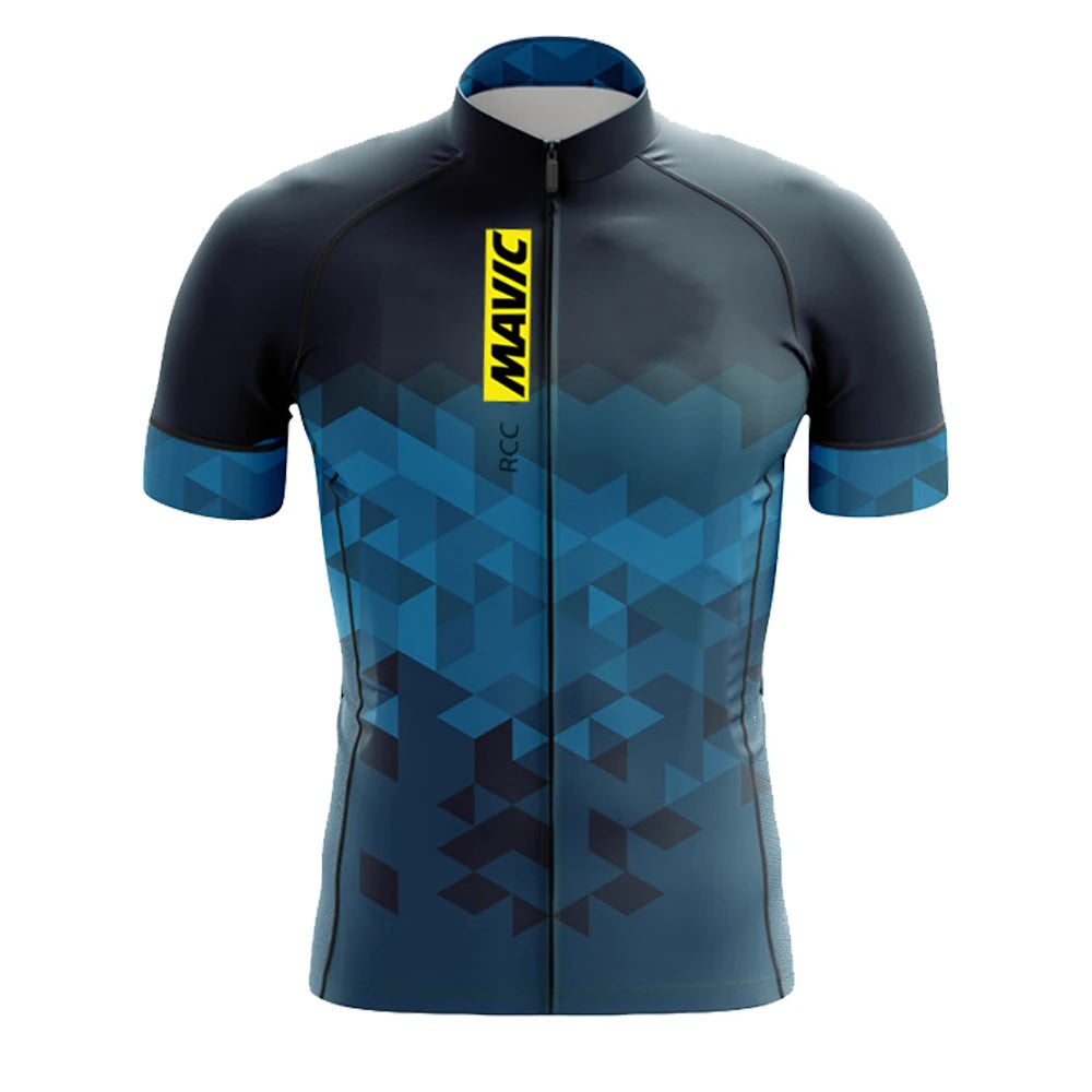 Men's Cycling Jerseys and Shorts with Separate Graphic Style Options