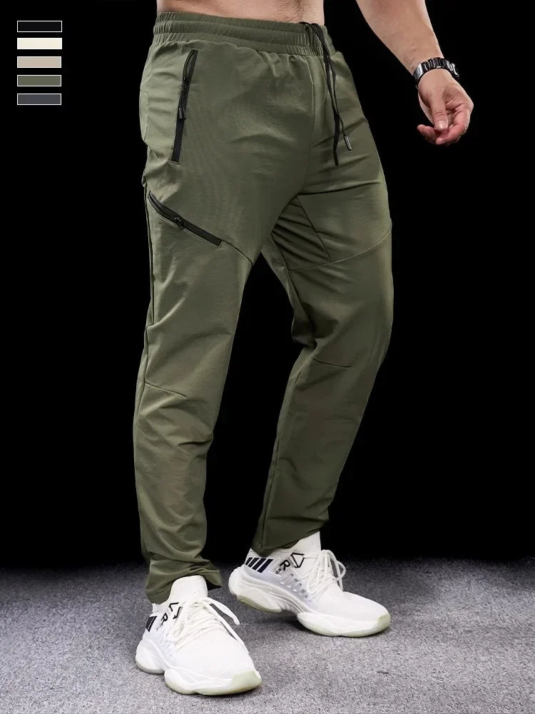 Full Length Drawstring Waist Casual Running Jogger Pants