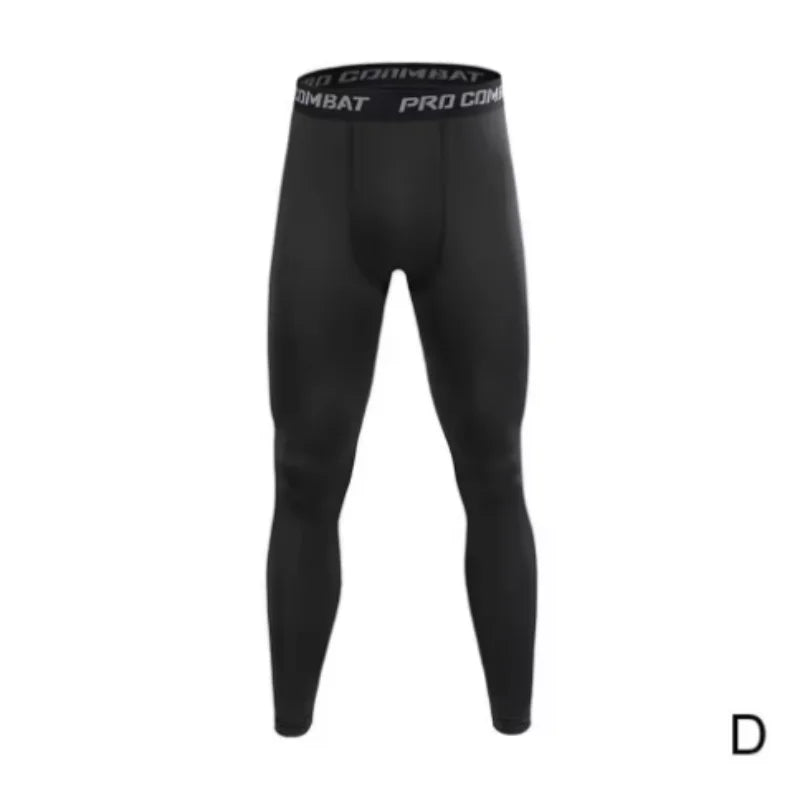 Men's Fitted Training Leggings for Gym and Running