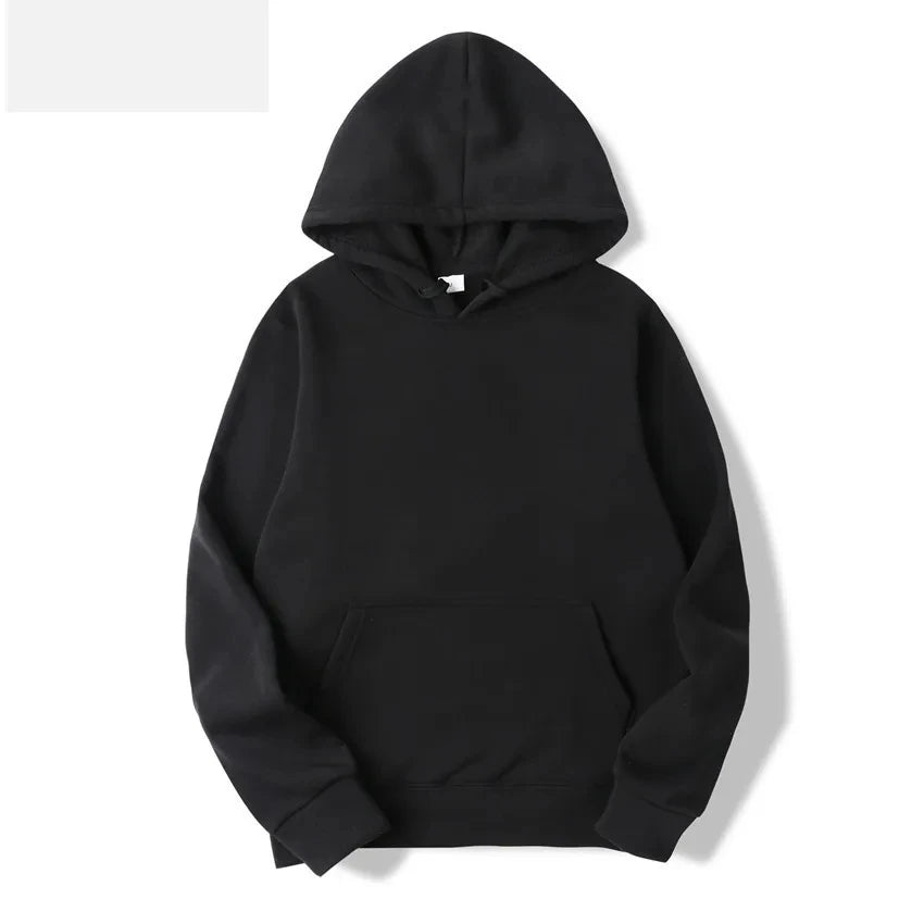 Long Sleeve Casual Hooded Sweatshirt with Relaxed Streetwear Styling
