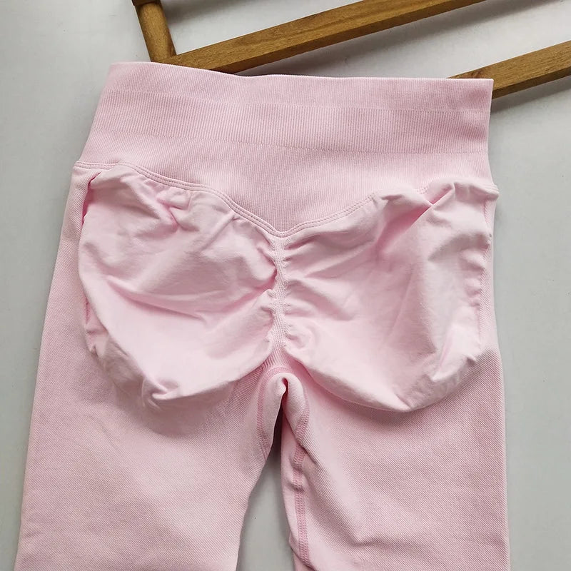 Women's Scrunch Capri Leggings For Workout Outfits And Layering