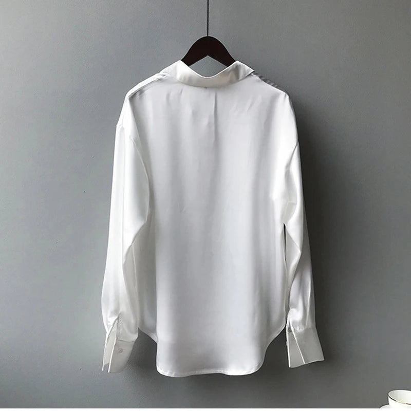 Women's Collared Long Sleeve Shirt