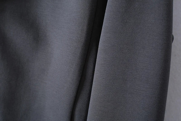 Autumn Simple Three Dimensional Cutting Zipper Cardigan Full Sleeve Sweater Women Sweatshirts