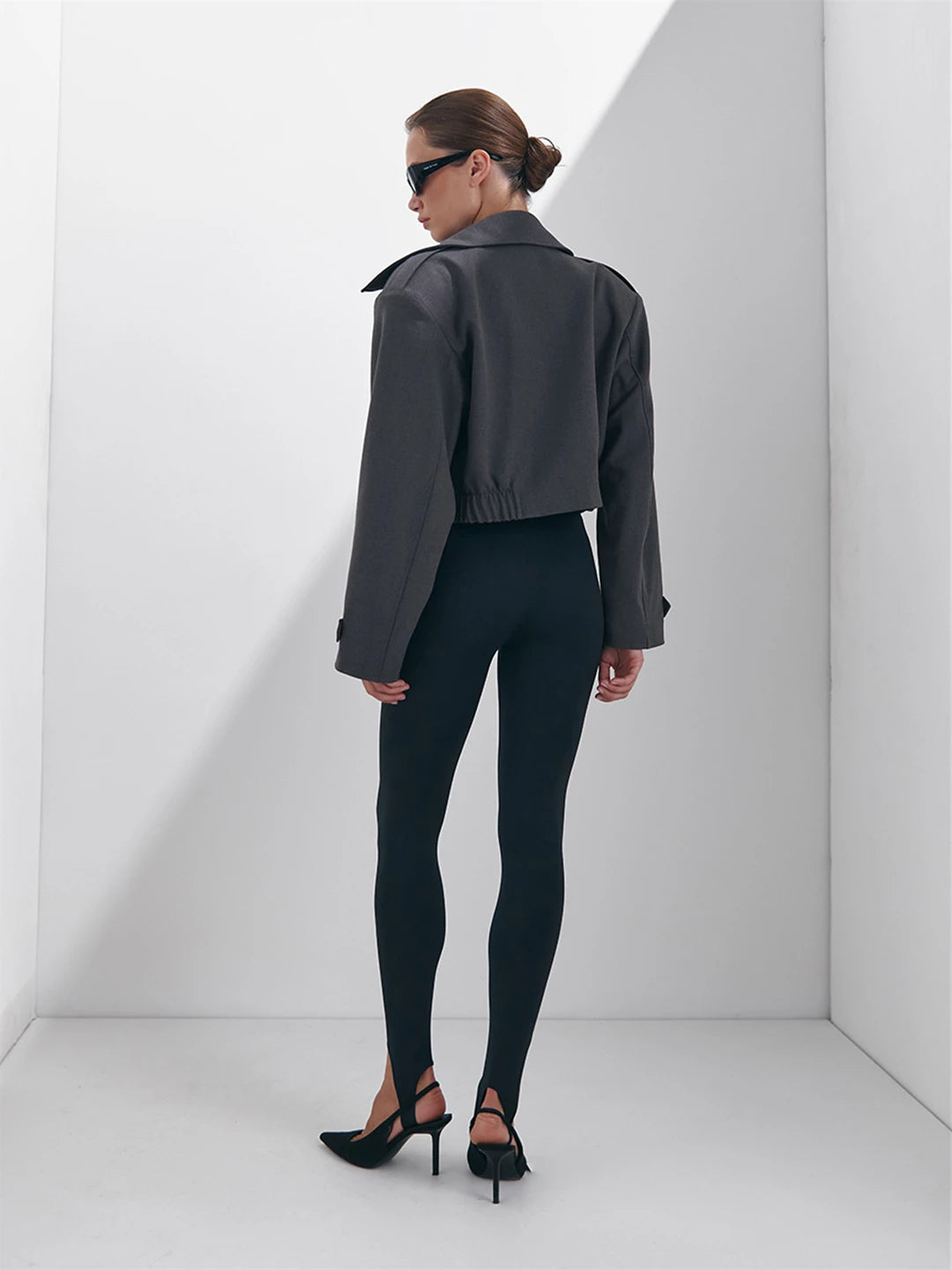 Women's Stirrup Full Length Leggings For Workout Outfits