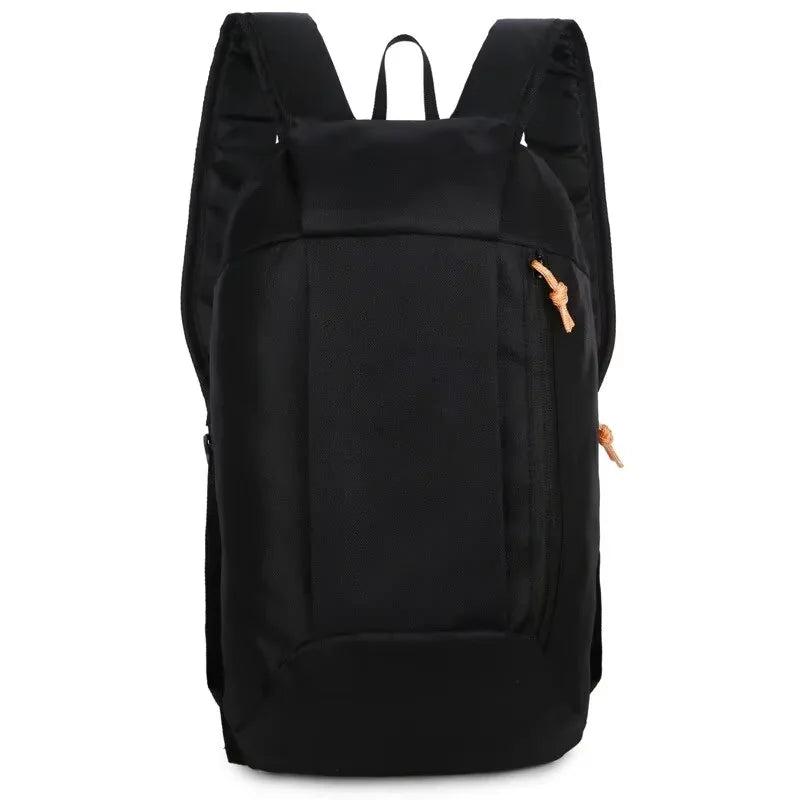 Compact Sports Backpack with Front Pocket and Shoulder Straps