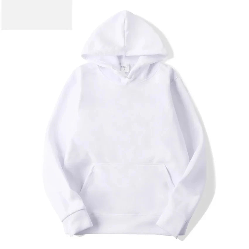 Long Sleeve Casual Hooded Sweatshirt with Relaxed Streetwear Styling
