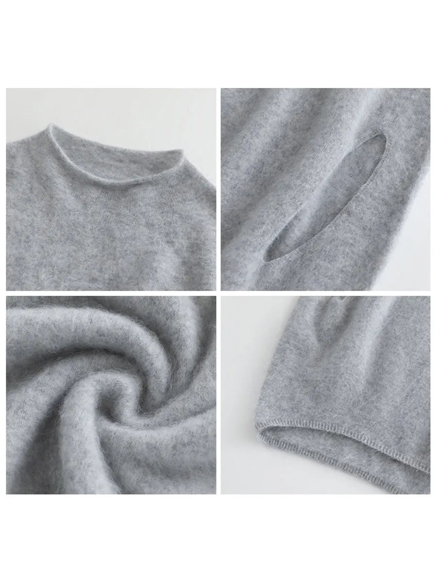 Women's Wide Draped Pullover Shoulder Poncho Poncho Casual Knit Layer