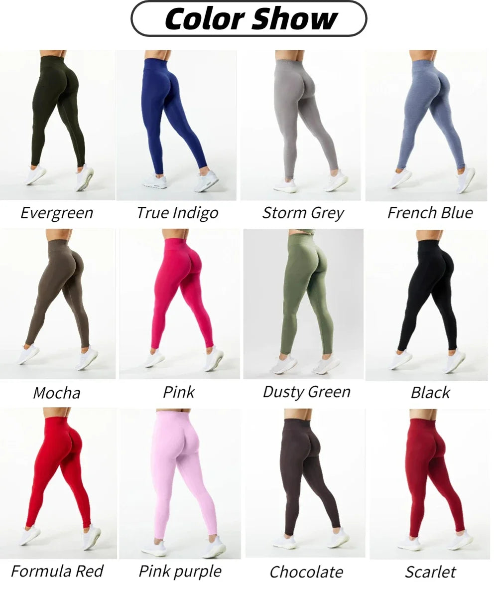 Women's Scrunch High-Waist Workout Leggings