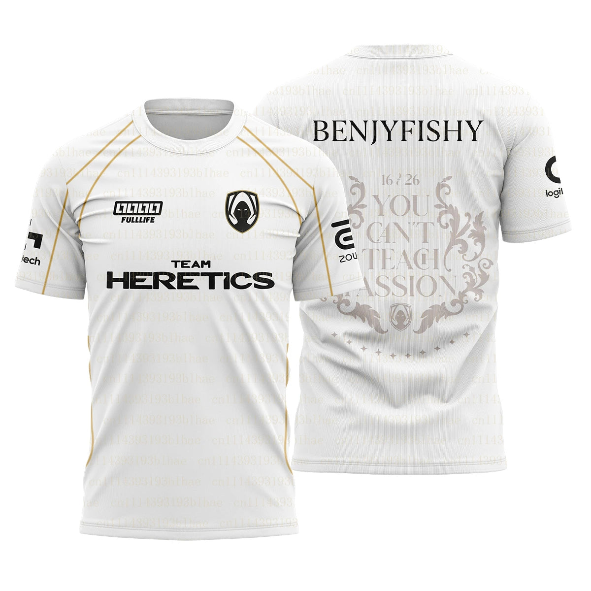 Esports Graphic Short Sleeve Crew Neck Sports T Shirt