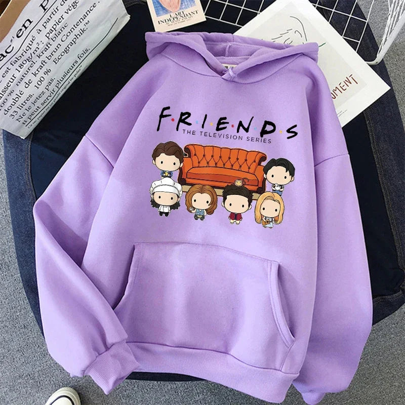 Letter Graphic Long Sleeve Pullover Casual Hoodie for Layering