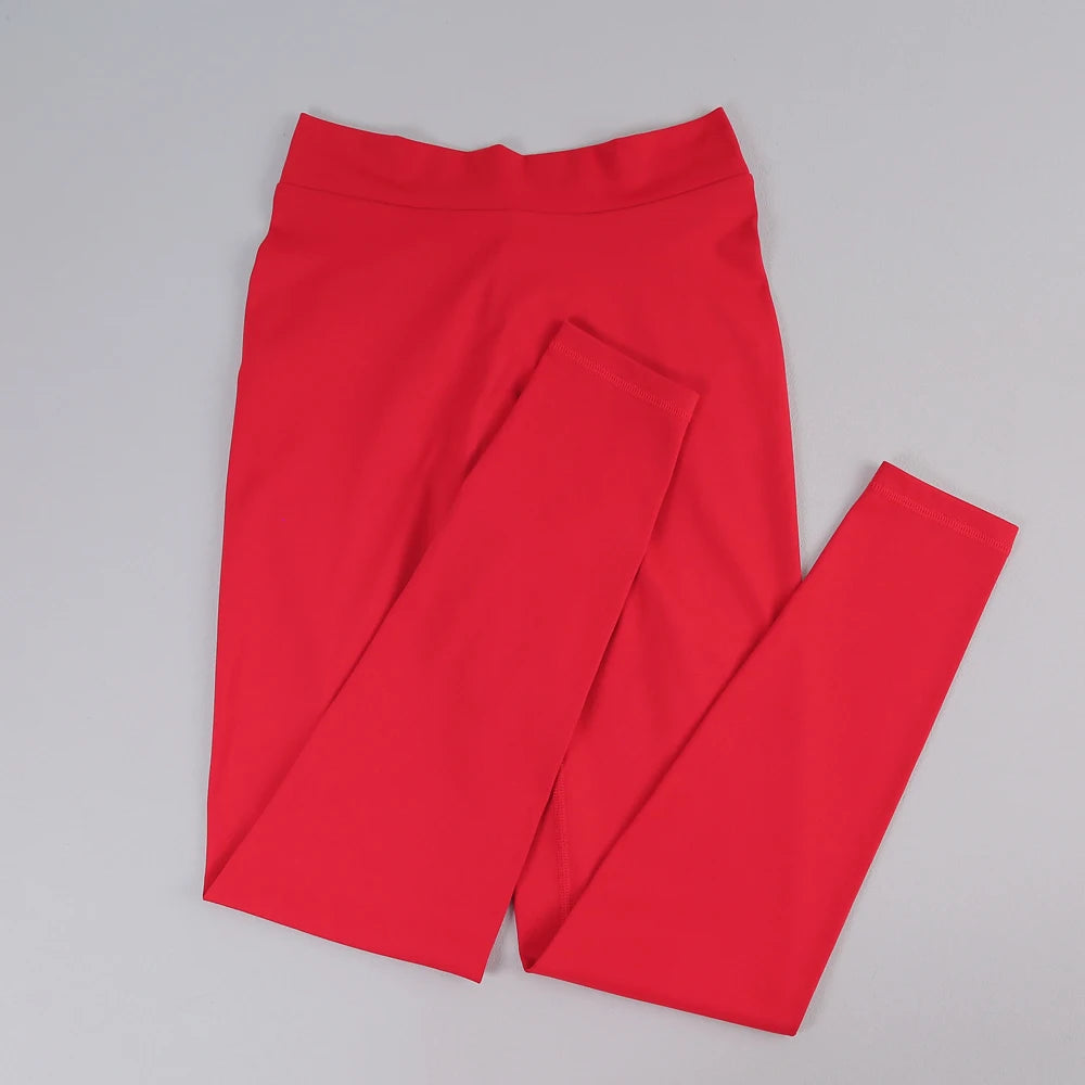 Women's V Back Full Length Leggings For Workout Outfits