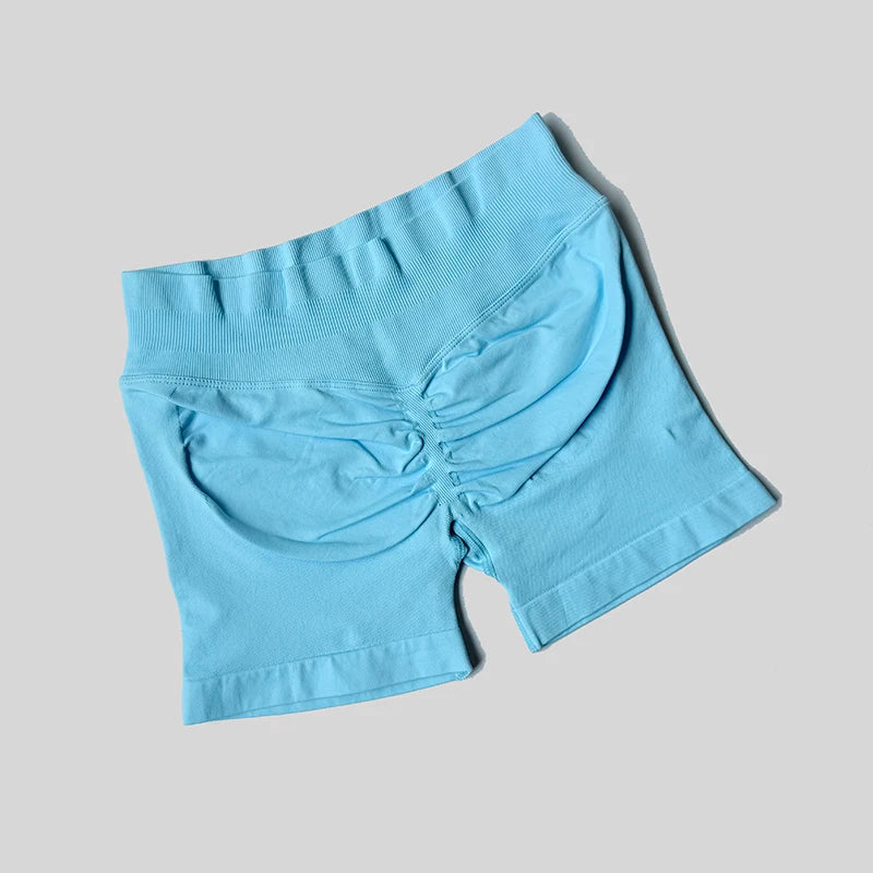 Women’s High Waist Breathable Yoga Shorts for Gym, Running & Cycling