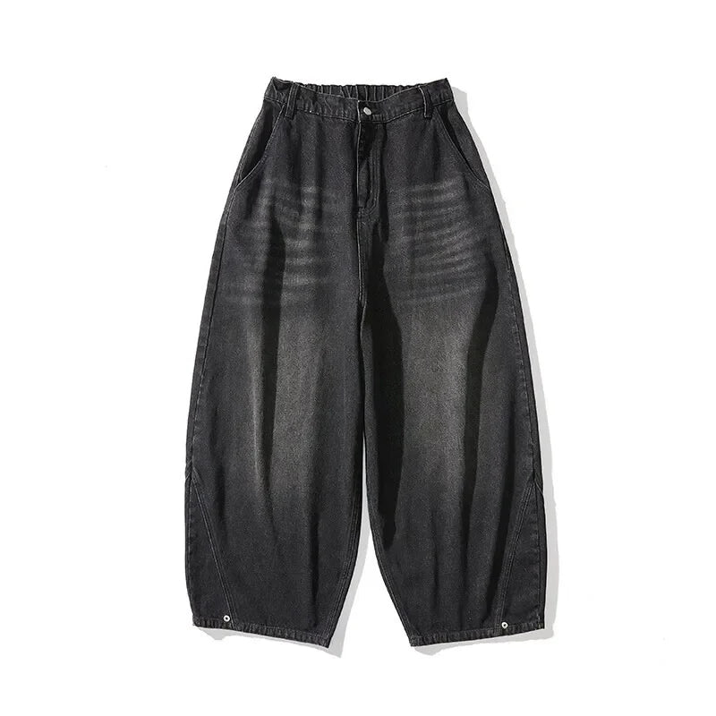 Men's Wide Leg Denim Jeans for Casual Everyday Wear
