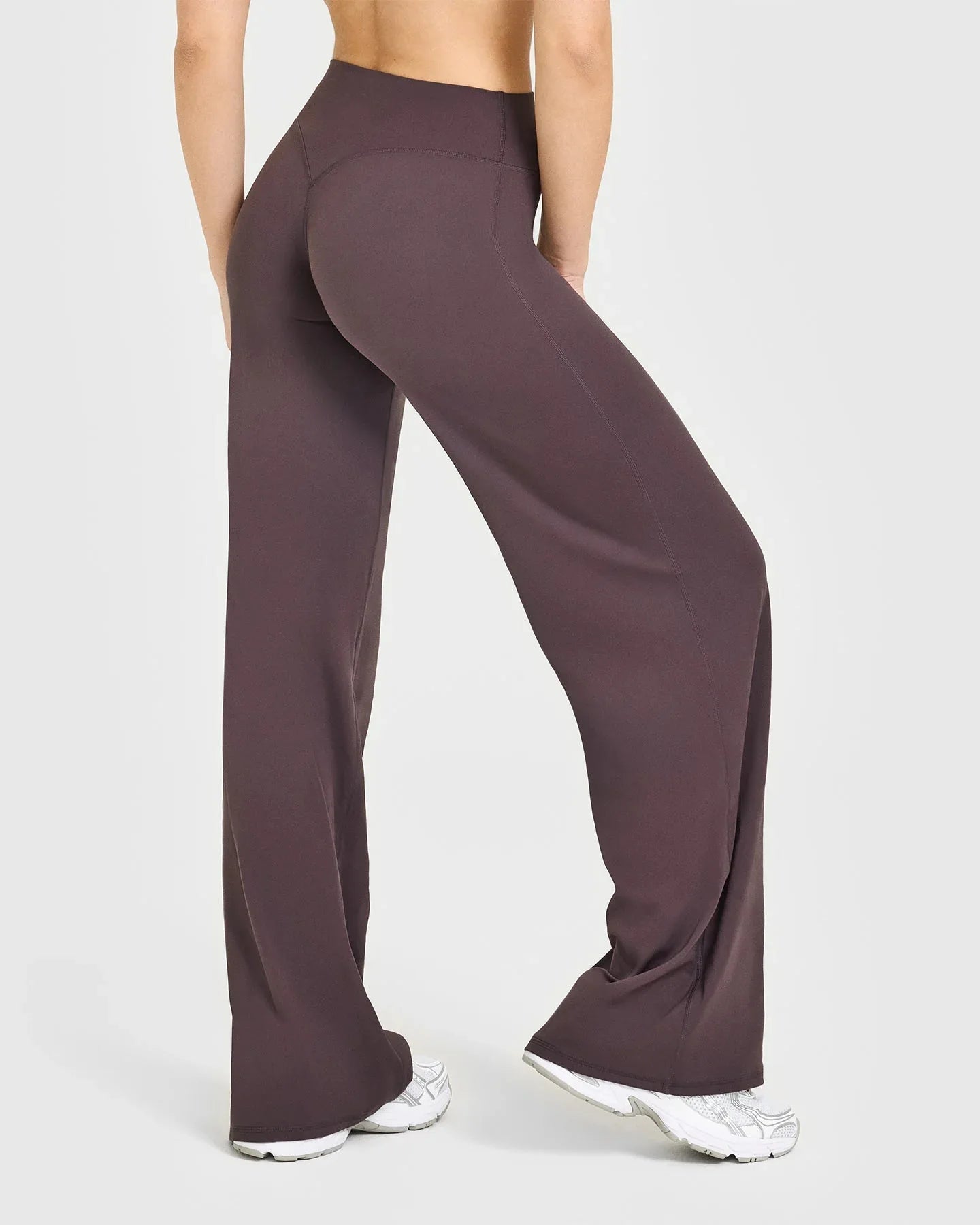 Women's Scrunch Flared Leggings For Workout Outfits And Layering