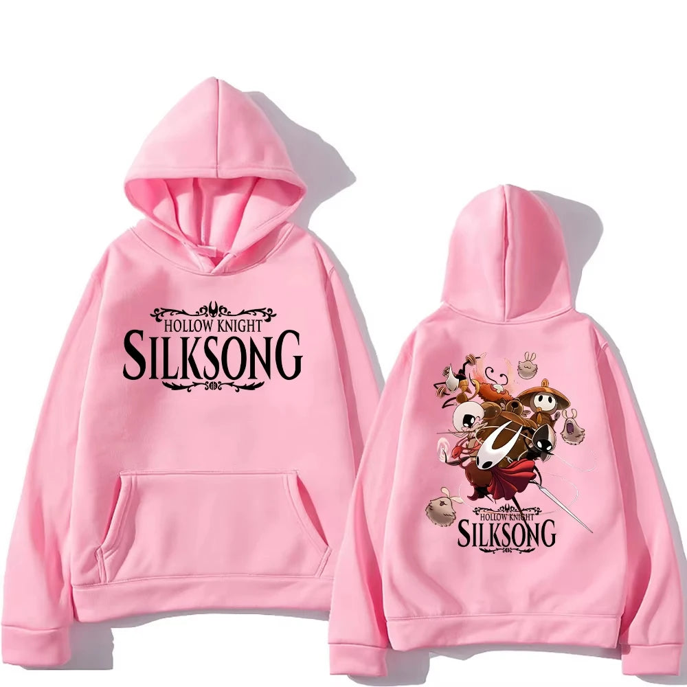 Game-Graphic Long-Sleeve Pullover Hoodie