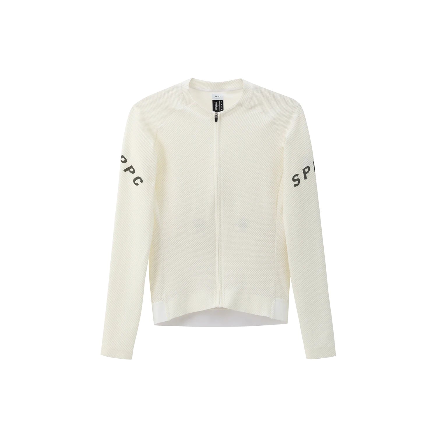 Men's Long Sleeve Full-Zip Cycling Jersey with Rear Storage Pockets