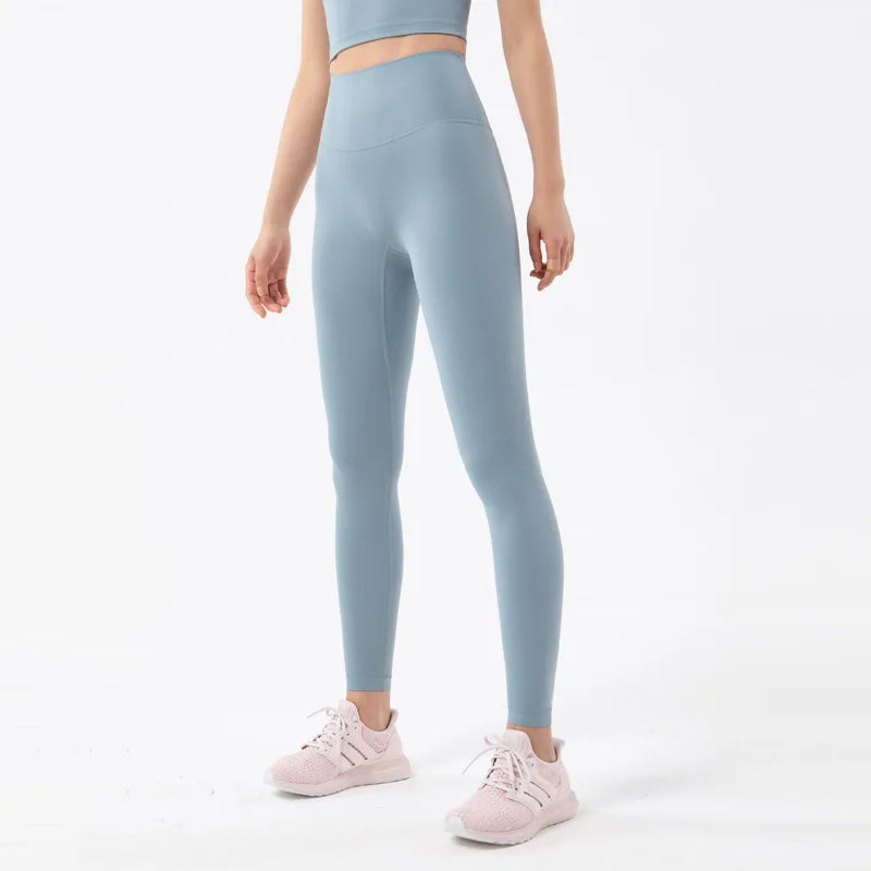 Women's Side Pocket Full Length Leggings For Workout Outfits