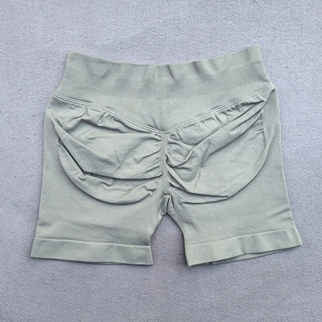 Women's Cross Back Bra And Shorts Yoga Set