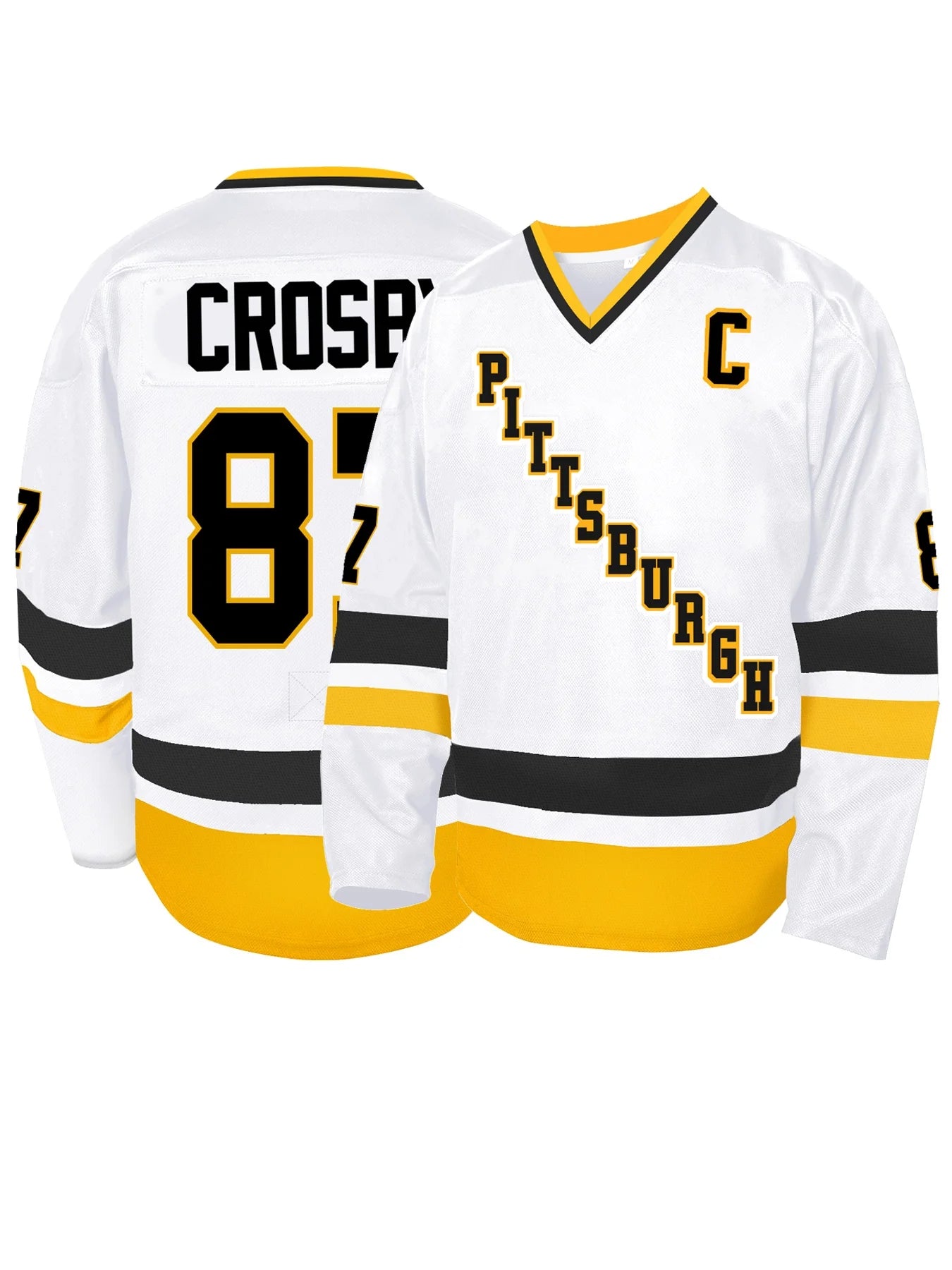 Player Number Hockey Graphic Long Sleeve Jersey For Sports Outfits