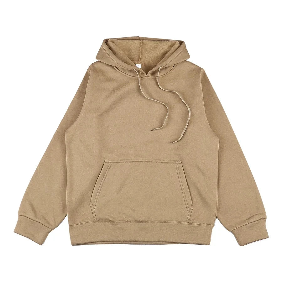 Long Sleeve Casual Hooded Sweatshirt with Relaxed Streetwear Styling