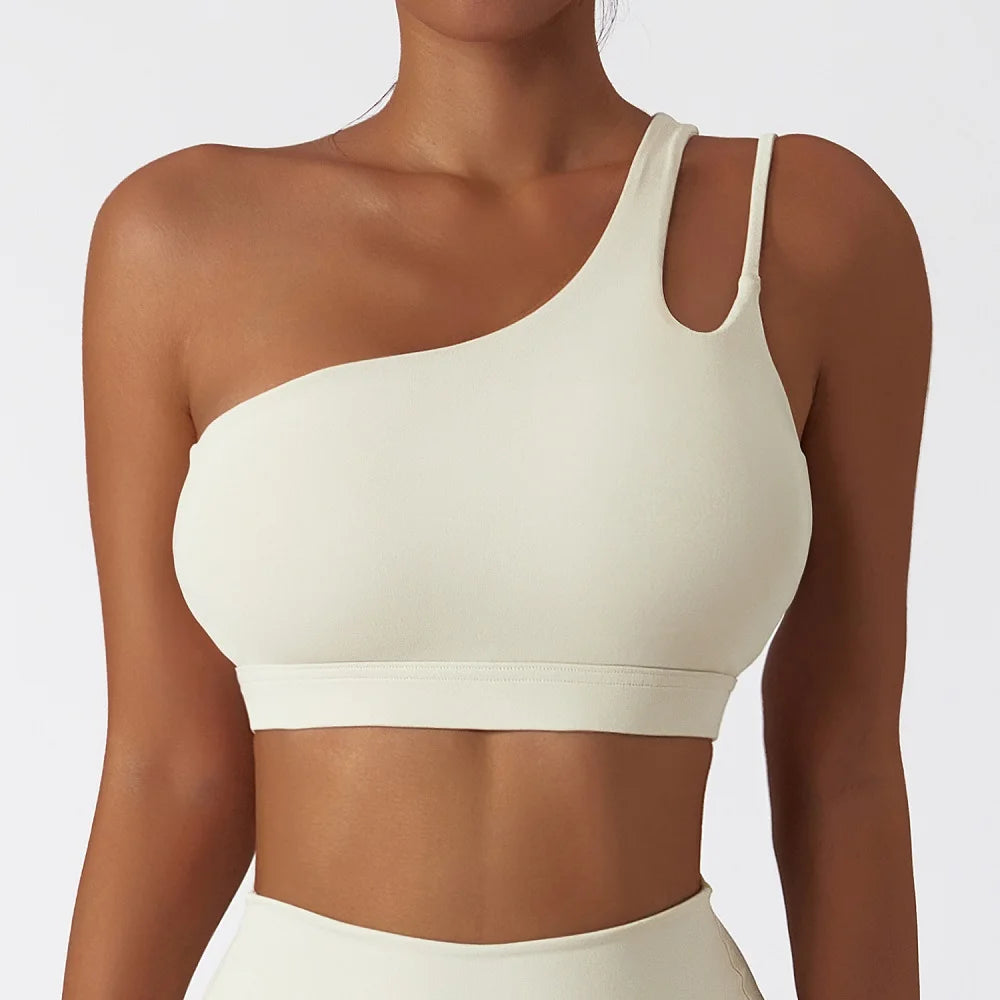 Women's One-Shoulder Sports Bra