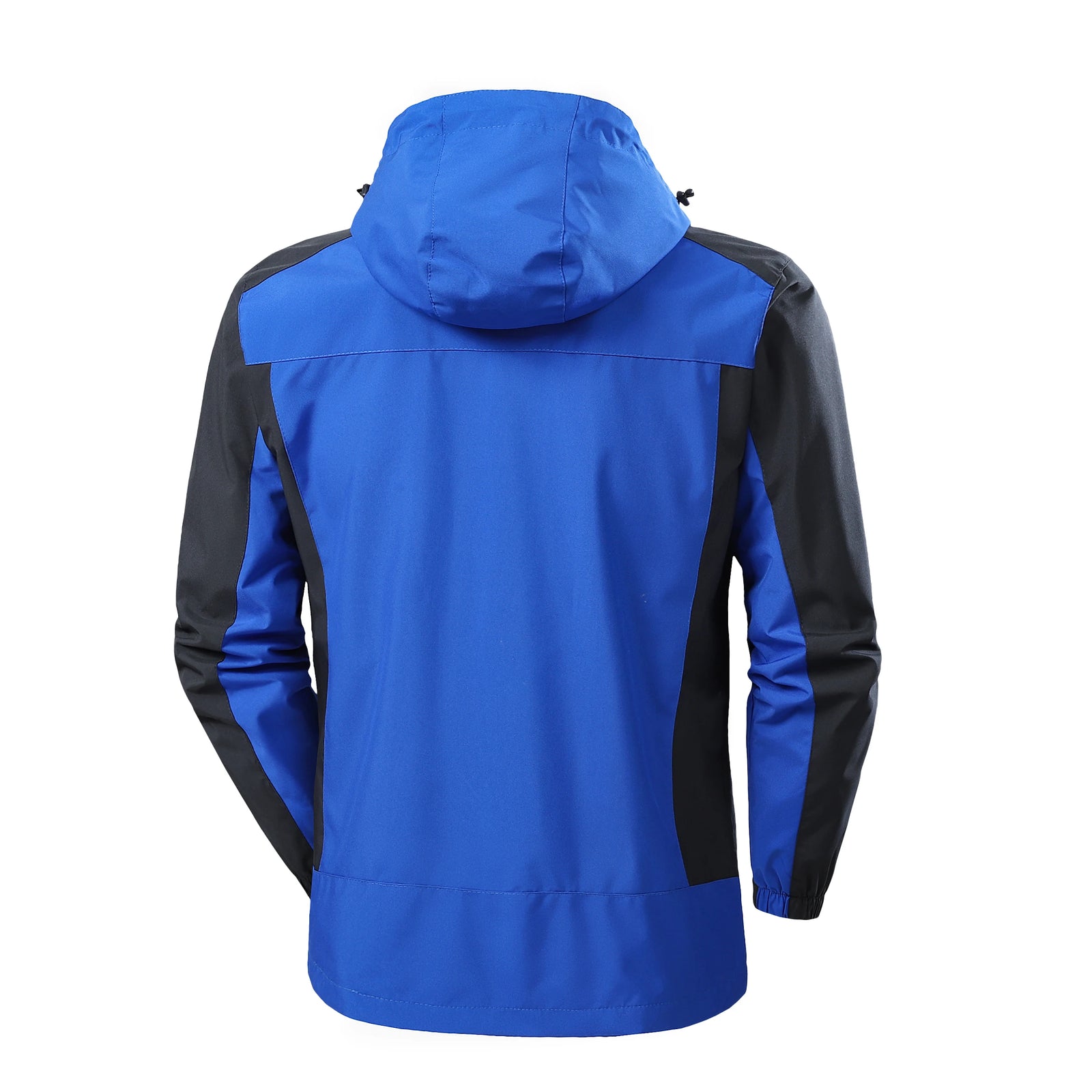 Men's Hooded Contrast Panel Hiking Jacket