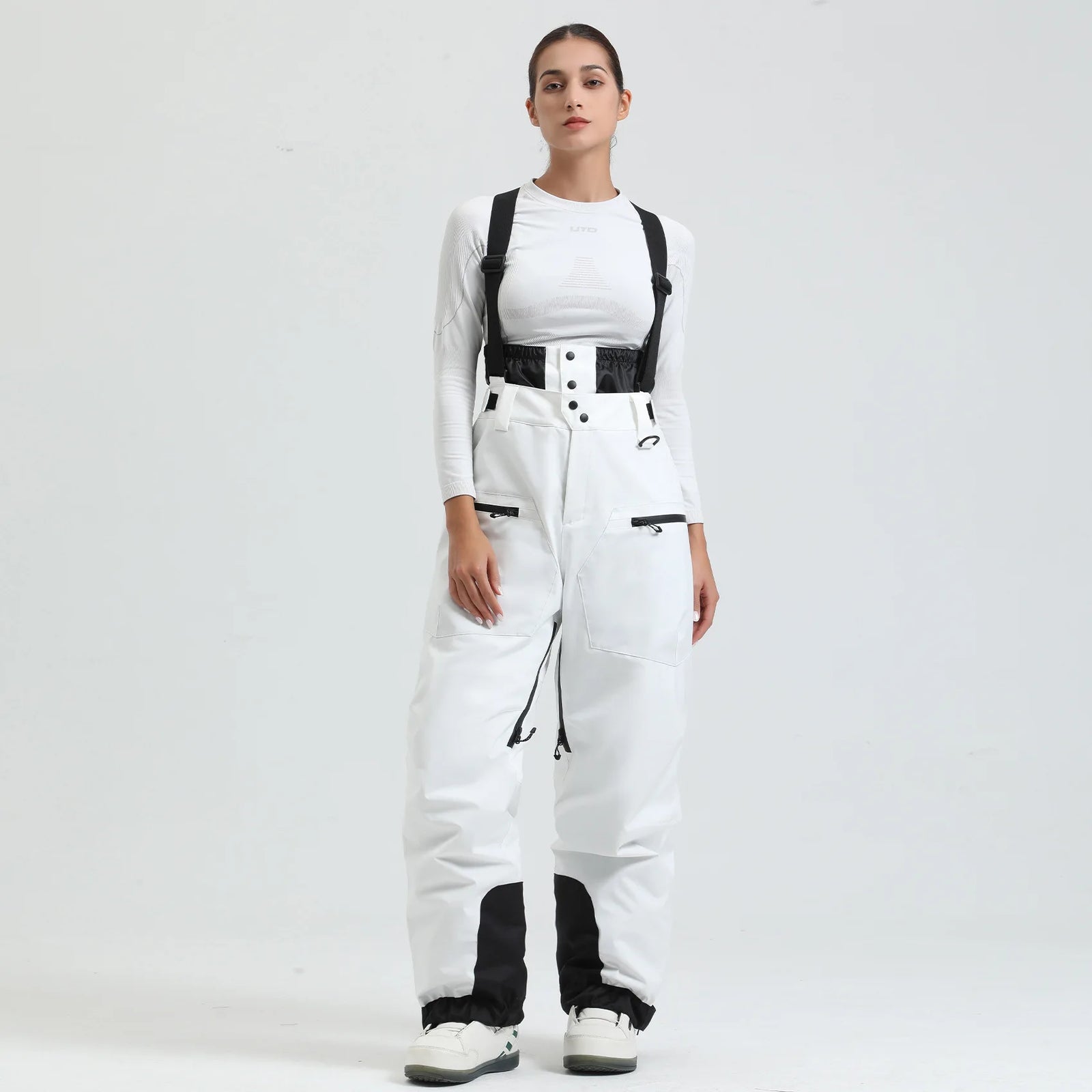 Full Length Suspender Ski and Snowboard Winter Bib Pants