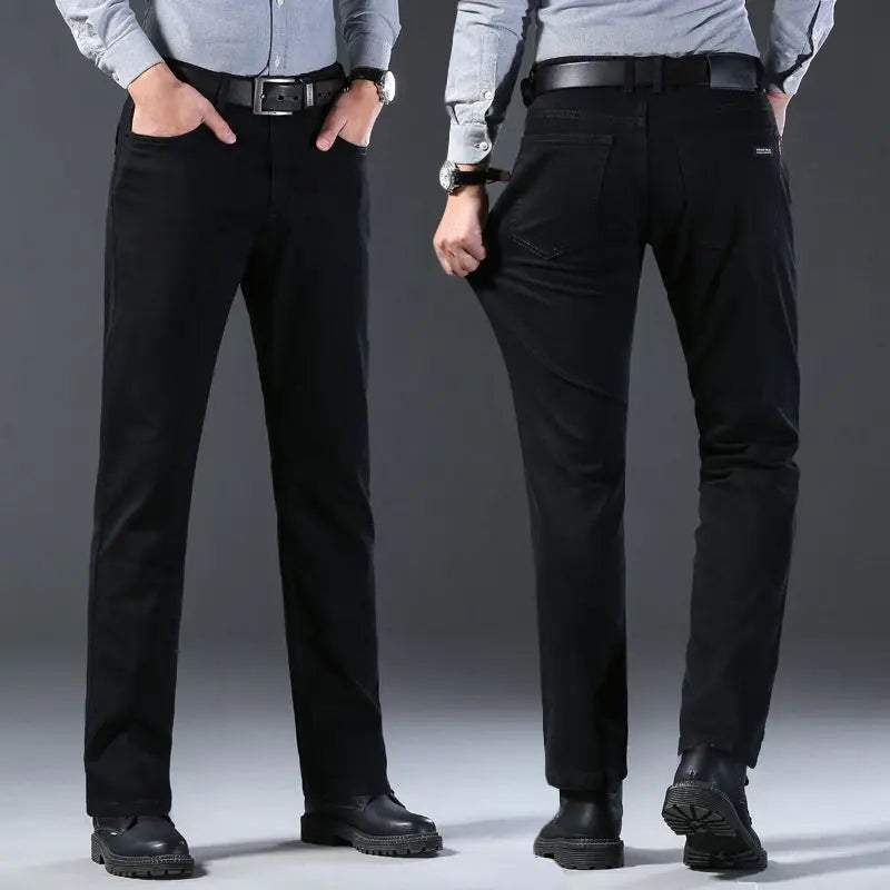 Men's Straight Leg Denim Jeans for Casual Everyday Wear