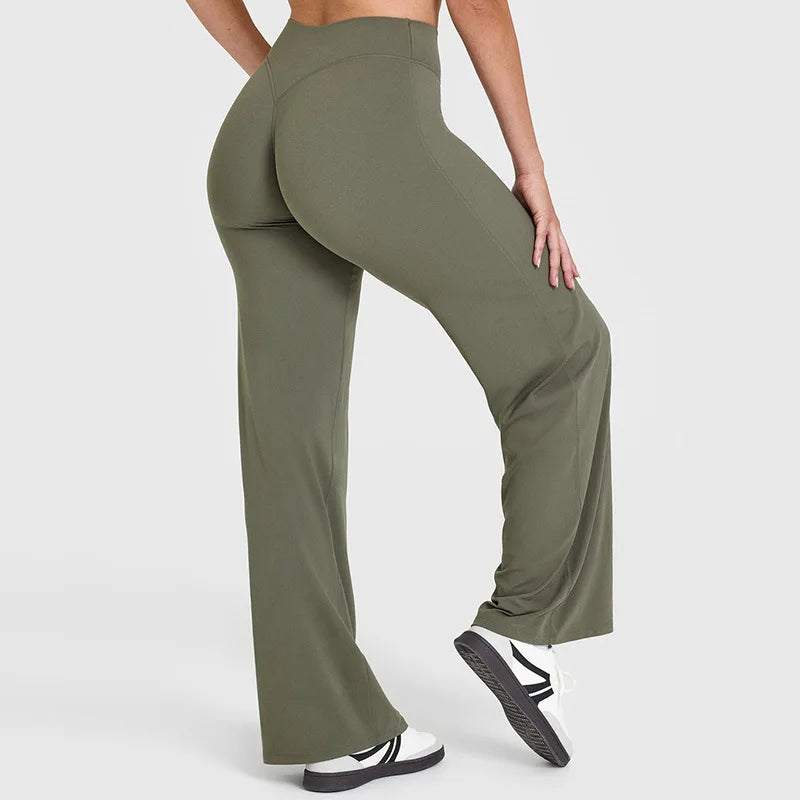 Women's Loose Wide Leg Yoga Pants For Workout Outfits