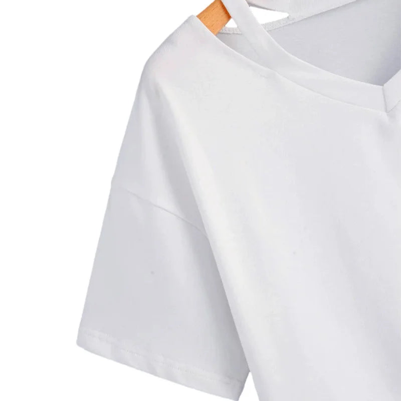 Orange Tabby Cat Graphic Cropped T-Shirt