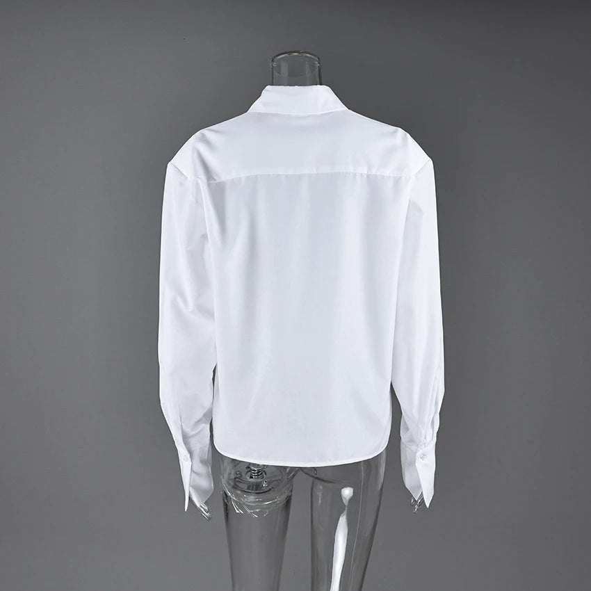 Women's Collared Long Sleeve Shirt