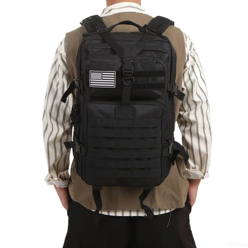 Outdoor Webbing Backpack with Original Pack Size Options